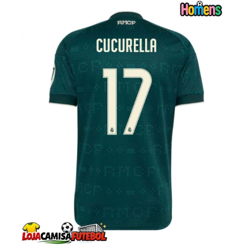 Camisa de Futebol Real Madrid Marc Cucurella #17 Equipamento Secundário 2026-27 Manga Curta